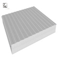 Matériaux de toiture à faible coût 0,5 mm de surface en acier Insulé PU / EPS Panneau de toiture sandwich